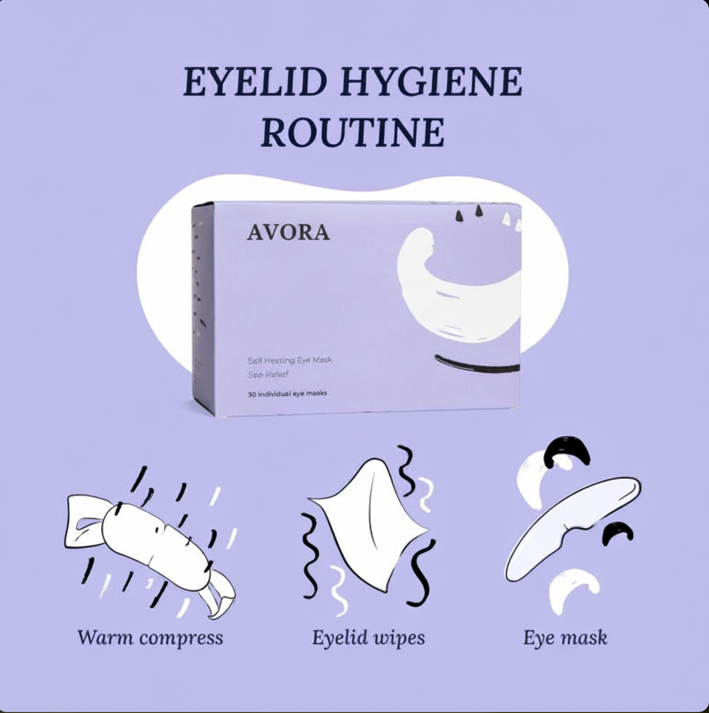 AVORA™ Self Heating Warm Compresses (30 Count)